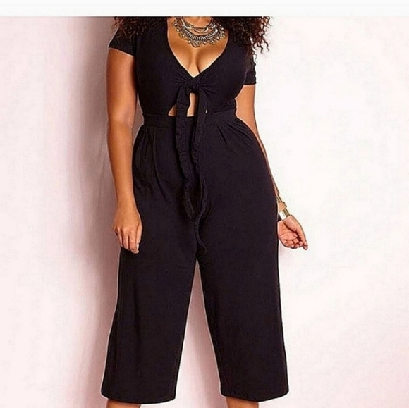🍂🍁Rebdolls 2x black jumpsuit - Picture 1 of 4